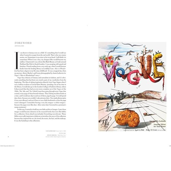 Vogue: Fantasy & Fashion large coffee table book - Picture 2 of 8